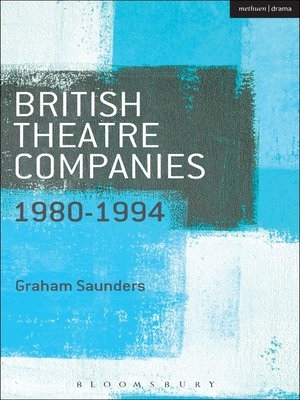 cover image of British Theatre Companies